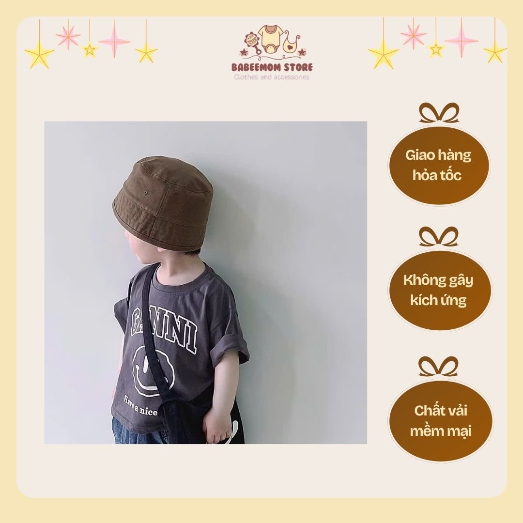 mũ thêu tên cho bé